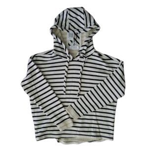 NWT Striped Hoodie/Sweater Medium For The Republic NWT